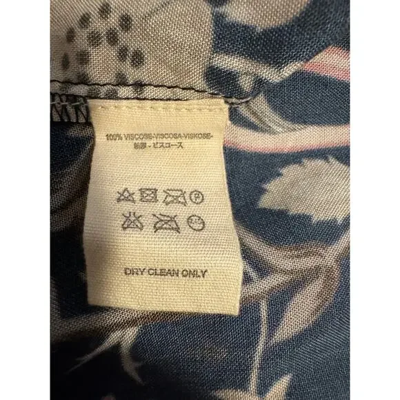 Jen’s Pirate Booty Maxi Skirt Small Boho Floral Tiered India Viscose 42” Length - Picture 8 of 8